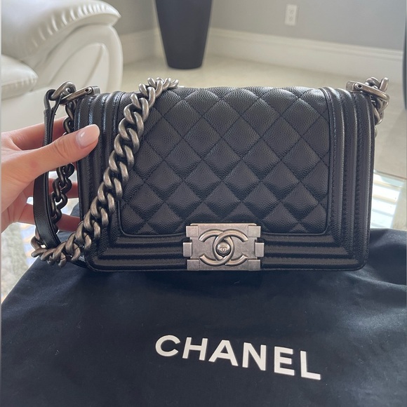 CHANEL Handbags - Small CHANEL Boy handbag
